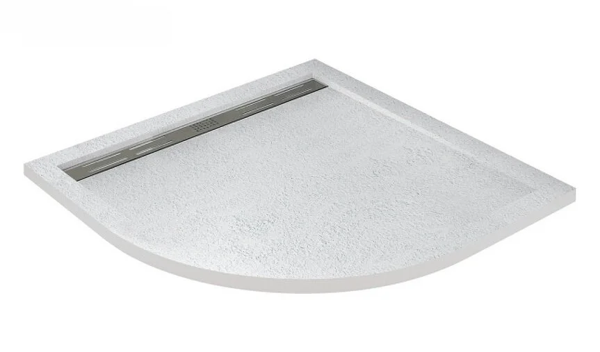 Душевой поддон Cezares Tray 90х90 см белый TRAY-AS-R-90-30-W (детальная фотография)