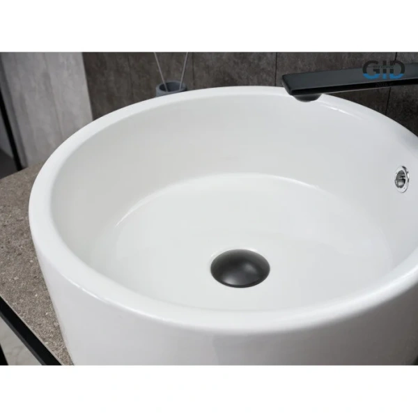 Раковина GID Esfera N9130 42 см белая 51212 (детальная фотография), белые