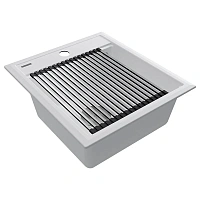 Мойка для кухни Paulmark Stepia 46 см белая