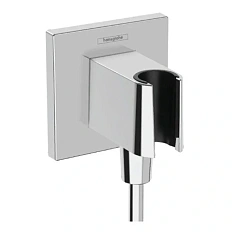 Шланговое подсоединение Hansgrohe FixFit 26889 с держателем