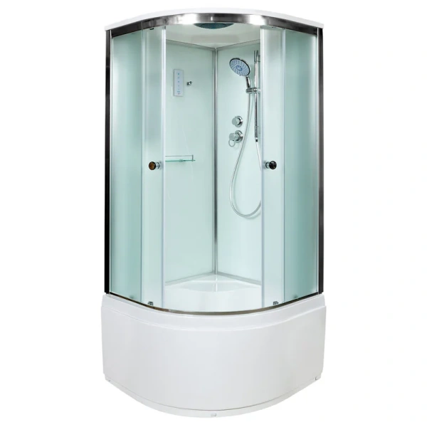 Душевая кабина Deto D 90х90 см с сиденьем D90SEL (детальная фотография)