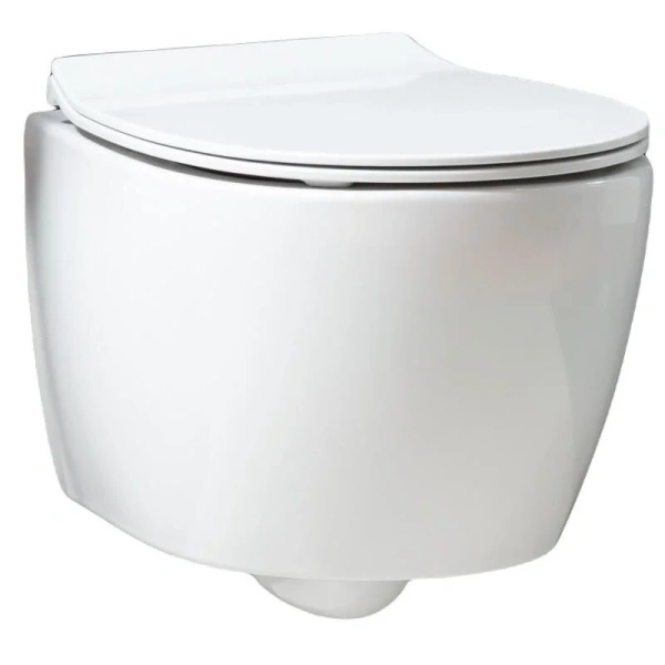 Унитаз подвесной Allen Brau Fantasy белый глянец 4.11004.20 (детальная фотография)