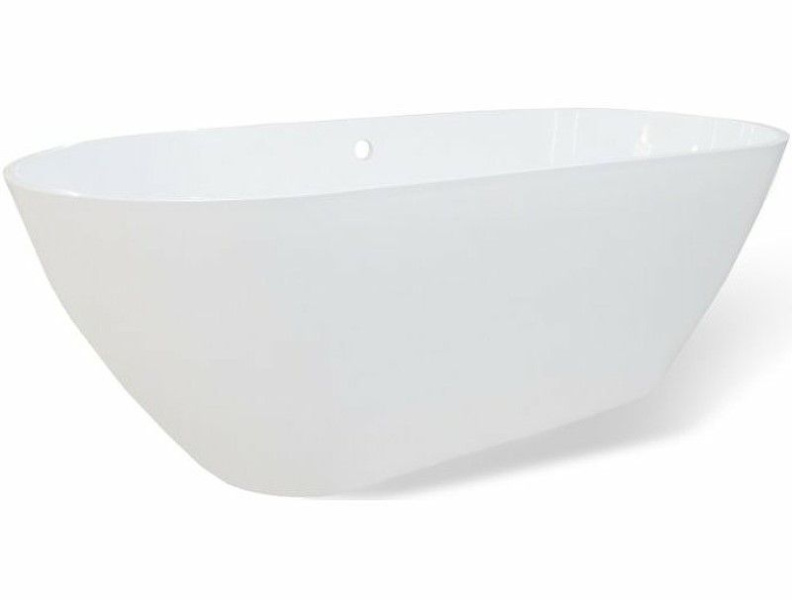 Ванна из литьевого мрамора Эстет Майами 160x75 см белая глянцевая ФР-00009623 (детальная фотография)