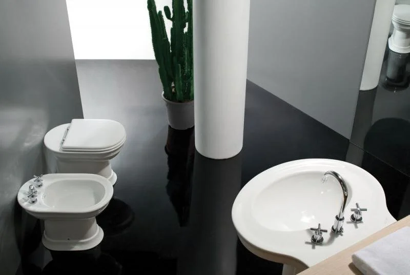 Раковина Hatria Dolcevita Y0EW01 75х60 см (детальная фотография), белые