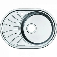 Мойка для кухни IDDIS Suno 65 см чаша слева шелк