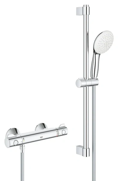 Душевой комплект Grohe Grohtherm 800 хром 34565002 (детальная фотография)