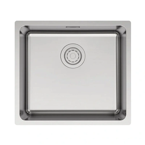 Мойка для кухни Paulmark Yuni 49 см нержавеющая сталь - фото 1