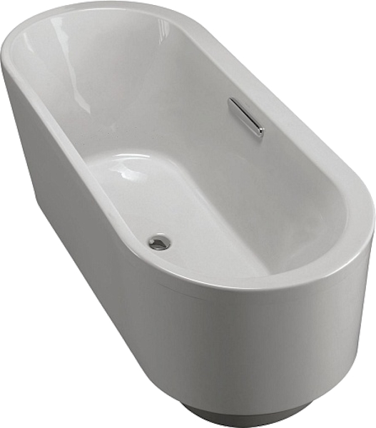 Ванна акриловая Jacob Delafon Evok 170x75 см овальная C18347K-00 (детальная фотография)