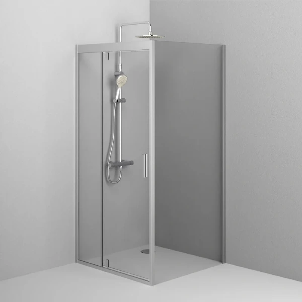 Душевой уголок Am.Pm Gem W90G-404-090MT 90x90 см с распашной дверью (детальная фотография), распашные