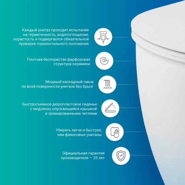 Унитаз напольный Lavinia Boho Bristol с сиденьем микролифт 33050030 (детальная фотография), приставные, встраиваемые