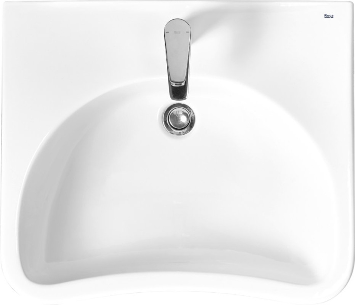 Раковина Roca Access 64 см больничная ZRU9307659 (детальная фотография), подвесные, пристенные