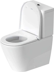 Чаша для унитаза-компакта Duravit Rimless D-Neo напольная