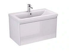 Тумба под раковину подвесная Velvex Klaufs 80 см белая