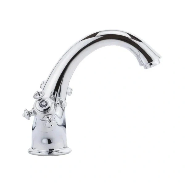 Смеситель для раковины Migliore Prestige 26 фиксированный излив (детальная фотография), классические, ретро, декорированные