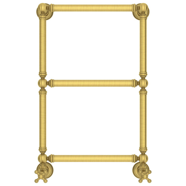 Полотенцесушитель водяной Сунержа Ренессанс 40х66 см состаренная латунь 051-0280-6640 (детальная фотография), классические, ретро