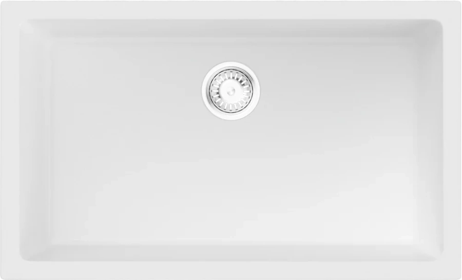 Мойка для кухни Omoikiri Okinoshima 76-U/I-WH 76 см белая 4997145 (детальная фотография)