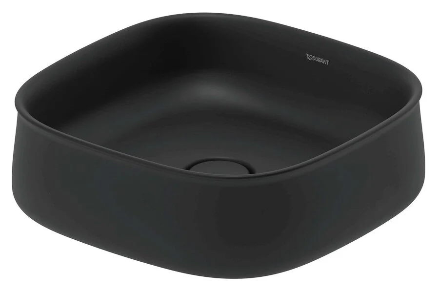 Раковина Duravit Zencha 42 см матовый антрацит 2373421379 (детальная фотография)