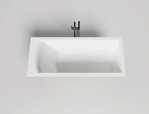 Ванна из искусственного камня Salini Cascata Kit 170x75 см белый матовый - фото 2