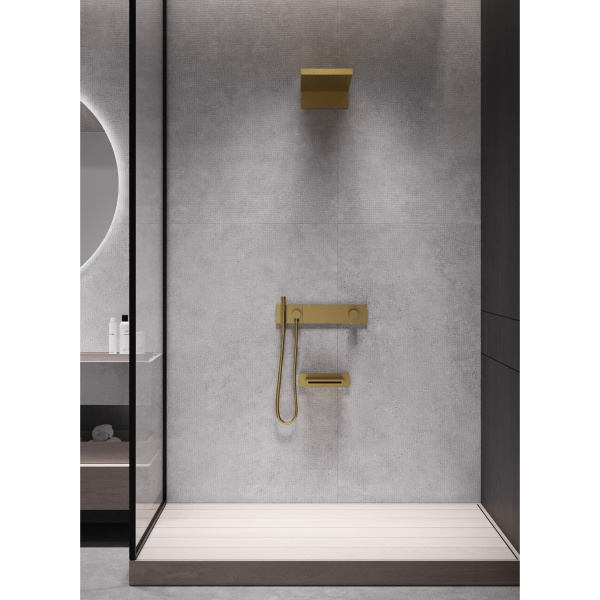 Душевой комплект Boheme Zodiac золото матовое 132-2-MG (детальная фотография), душевые комплекты, наборы