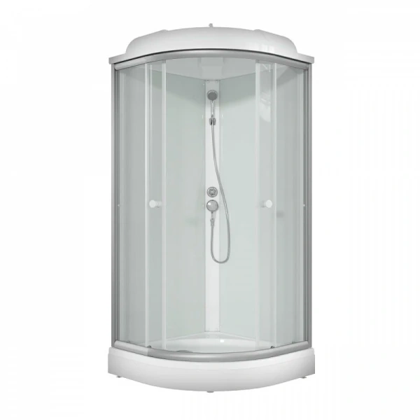 Душевая кабина Niagara Light 90х90 см хром матовый L90/17 (детальная фотография)