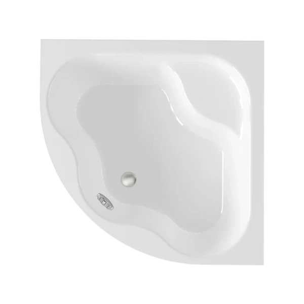 Ванна акриловая Lavinia Boho Aveo 150x150 см с сиденьем 37040150 (детальная фотография), полукруглые