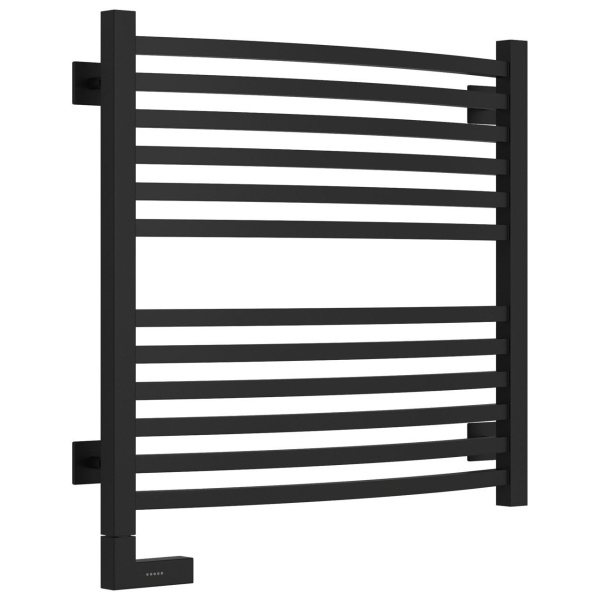Полотенцесушитель электрический Сунержа Аркус 2.0 60х60 см матовый черный, тэн левый 31-5604-6060 (детальная фотография)