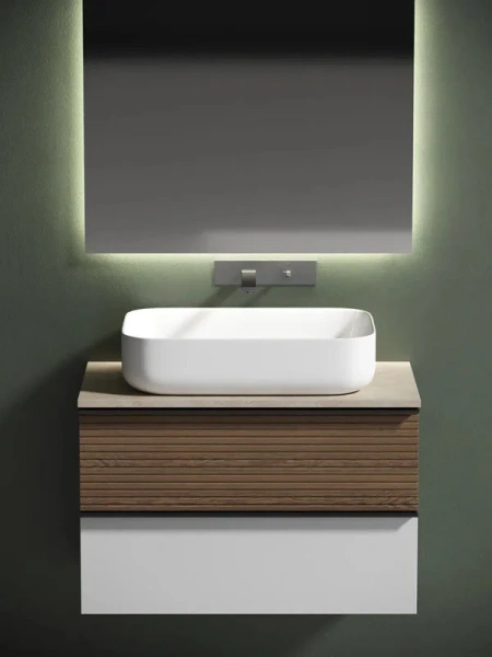 Столешница Sancos 100 см без отверстия под смеситель kreman TT100A2 (детальная фотография), по запросу index_1