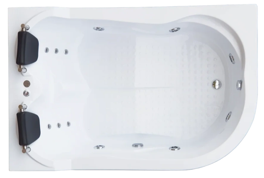 Ванна гидромассажная Royal Bath Norway Comfort RB331100CM-L/R, 180 x 120 см, белая (детальная фотография)