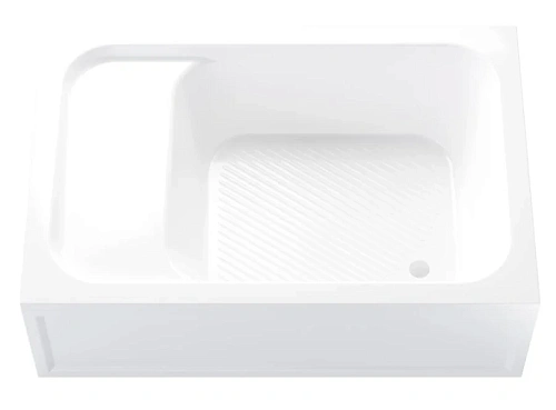 Душевой поддон RGW Acryl BC/L 120x90 см с сиденьем - фото 1