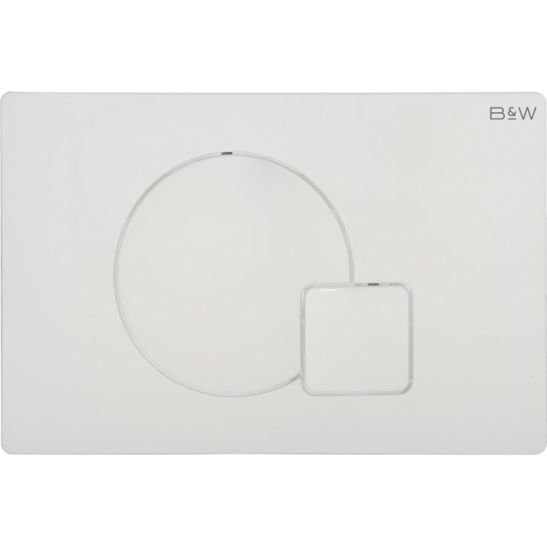 Клавиша смыва Black&White Universe 952 ABS пластик (детальная фотография)