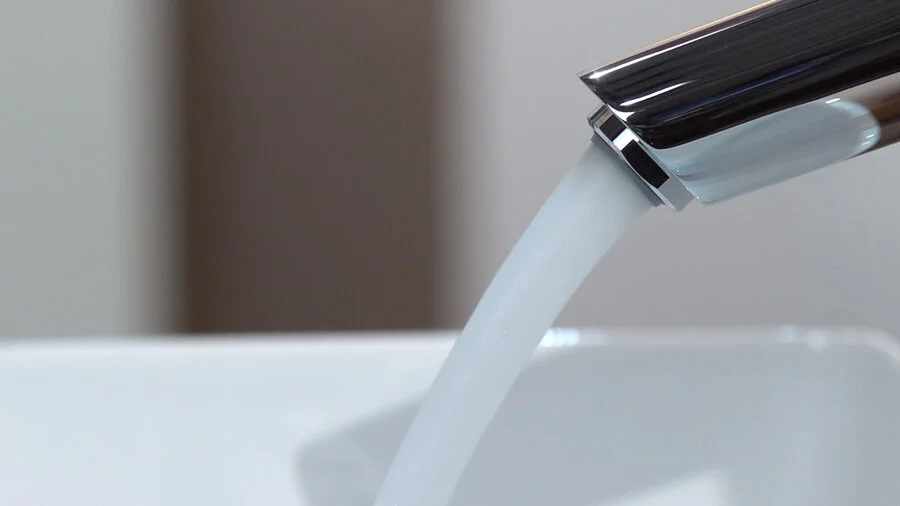 Смеситель для раковины Hansgrohe Talis Select S латунь 72045000 (детальная фотография), хром
