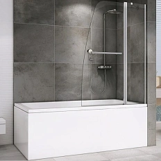 Шторка для ванны Abber Ewiges Wasser 100x140 см распашная