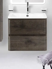 Тумба под раковину подвесная BelBagno Albano 60 см rovere nature grigio