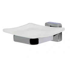 Мыльница WasserKRAFT Dill хром