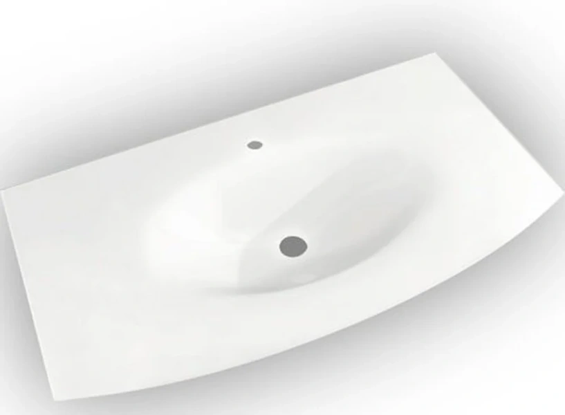 Раковина мебельная Cezares 101 см стеклянная 82416 (детальная фотография) index_1