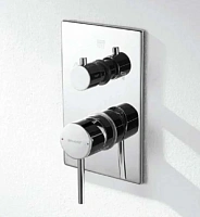 Смеситель встраиваемый в стену, две функции Bravat Arc P69193C-2-ENG