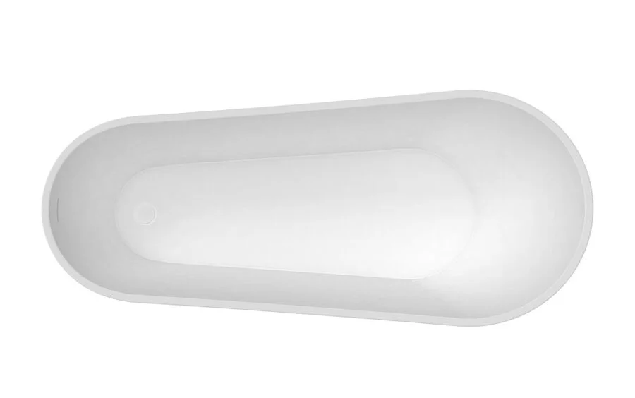 Ванна акриловая Corpa Nera Viotti CN130109, 170 х 74 см, синий матовый (детальная фотография), 170х75