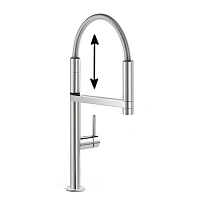 Смеситель для кухни Nobili Move хром