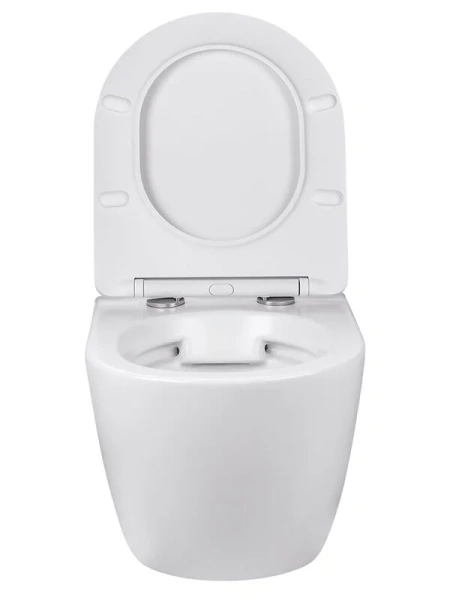 Унитаз подвесной Vincea Globo VT1-14S безободковый (детальная фотография), белые, черные, цветные