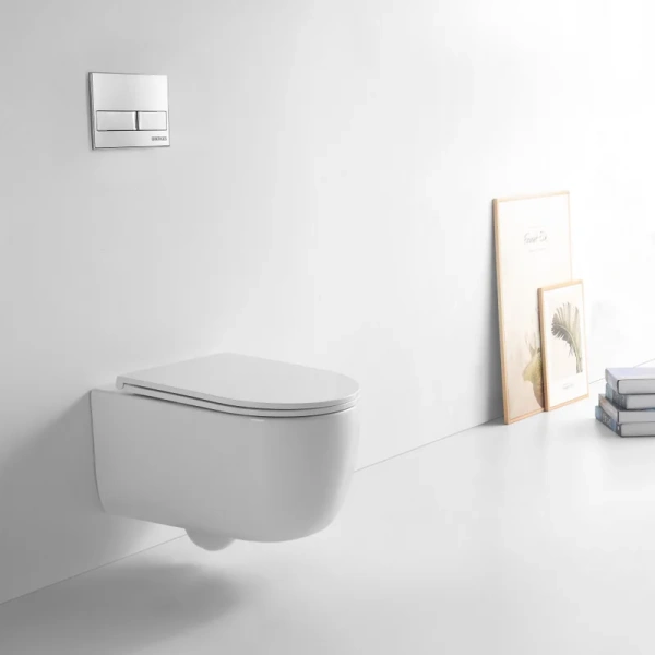 Унитаз подвесной BERGES Tornas с сиденьем 082137 (детальная фотография), подвесные, встраиваемые