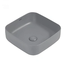 Раковина Abber Rechteck 38,5 см серая матовая