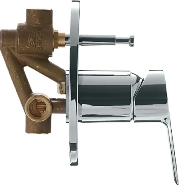 Смеситель для ванны Grohe BauEdge 29079000 (детальная фотография), современные, hi-tech