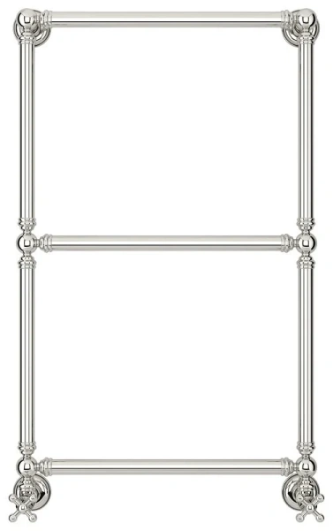 Полотенцесушитель водяной Сунержа Ренессанс 50х86 см без покрытия 00-0280-8650 (детальная фотография), лесенка, вертикальные