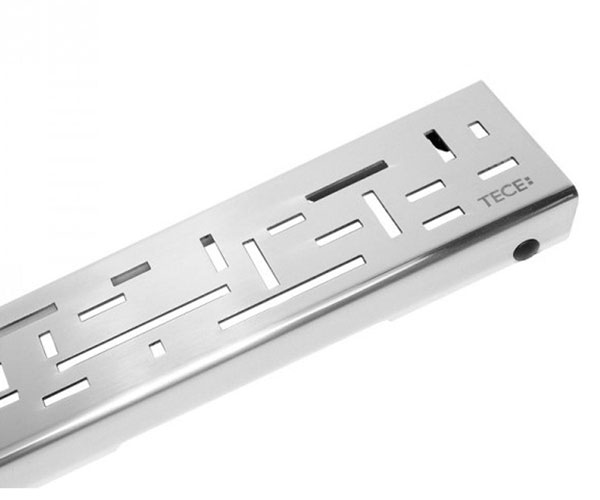 Решетка Tece TECEdrainline lines 150 см нержавеющая сталь глянец 601520 (детальная фотография)