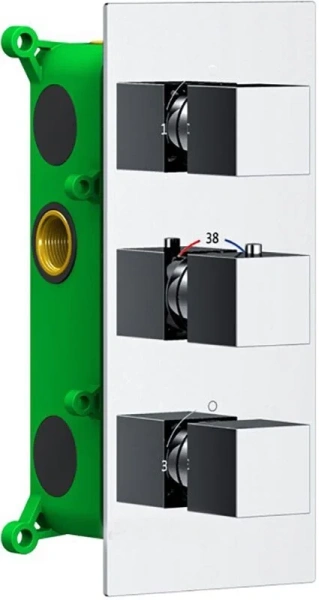 Душевой набор Timo Petruma Хром SX-5039/00SM (детальная фотография), в наличии