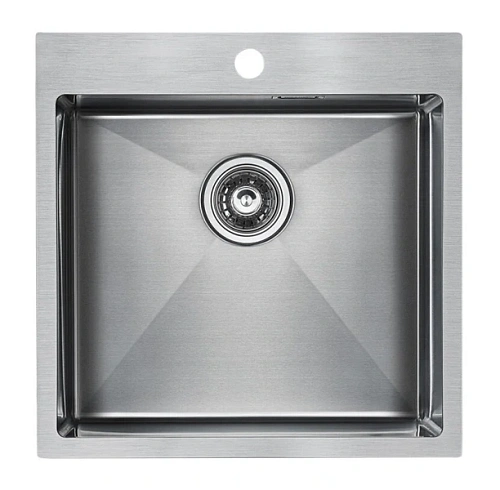 Мойка для кухни Paulmark Velten 51 см нержавеющая сталь - фото 1