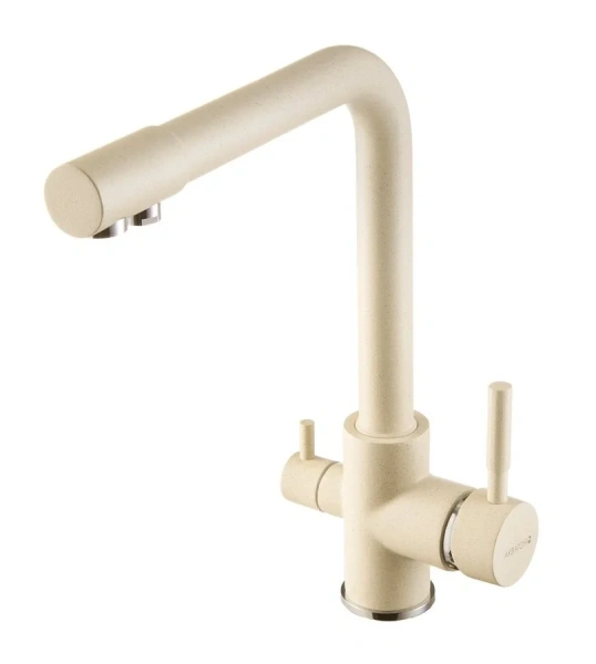 Смеситель для кухни Акватон Руан шампань 1AX004FCXX290 (детальная фотография)