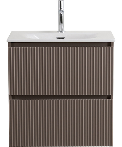 Тумба под раковину подвесная BelBagno Uno-Mini 50 см бежевый матовый - фото 1