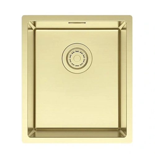 Мойка для кухни Paulmark Lassan 38 см светлое золото - фото 3