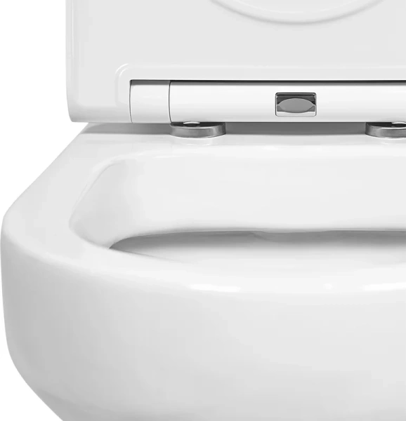 Унитаз напольный Am.Pm Spirit 2.0 C701438WH приставной (детальная фотография), белые index_1